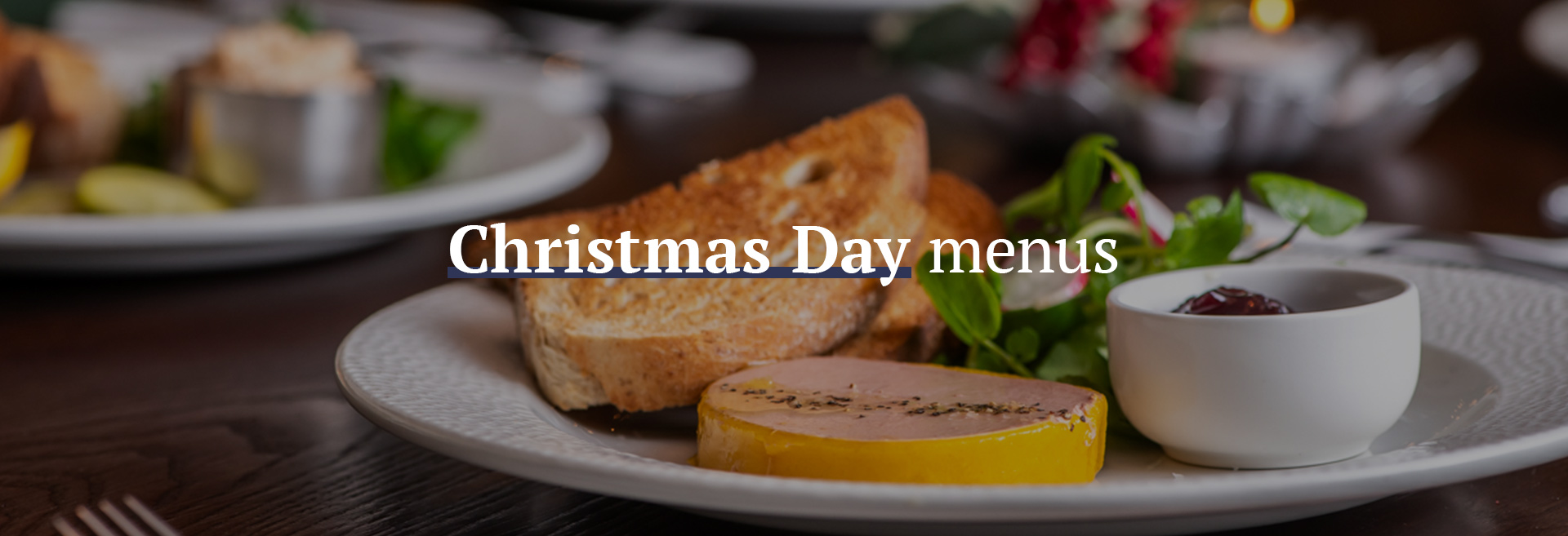 Christmas Day Menu at The Hope & Bear