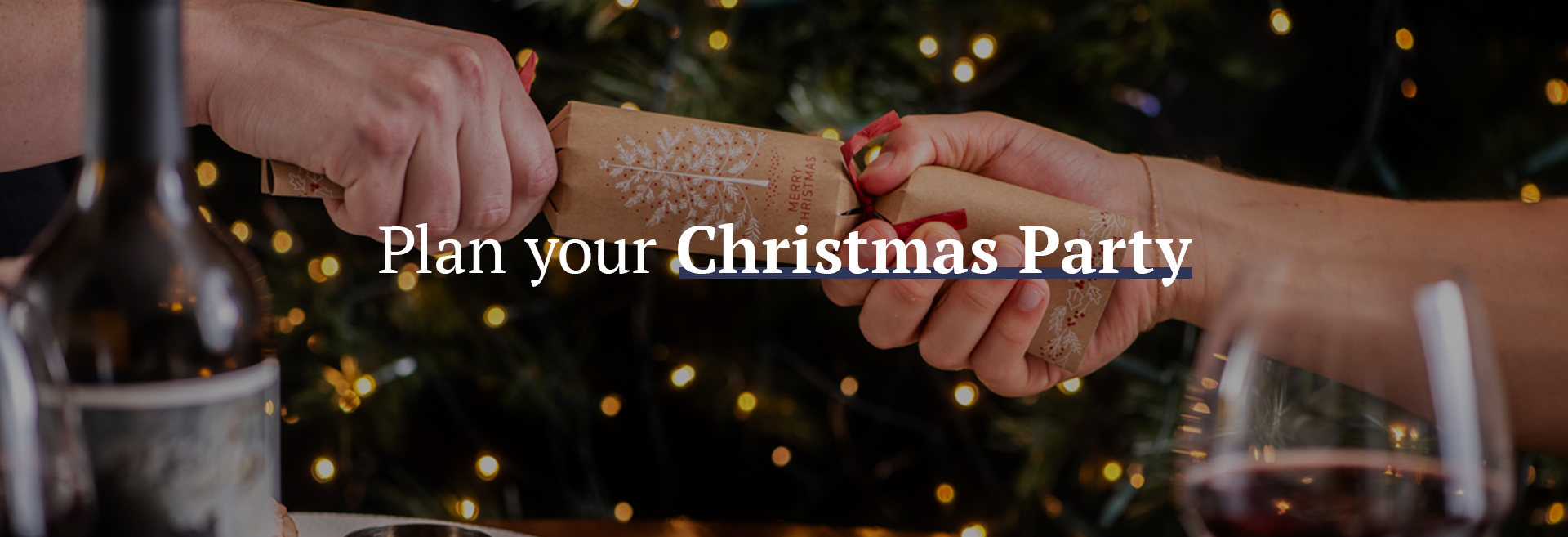 Christmas party at The Hope & Bear