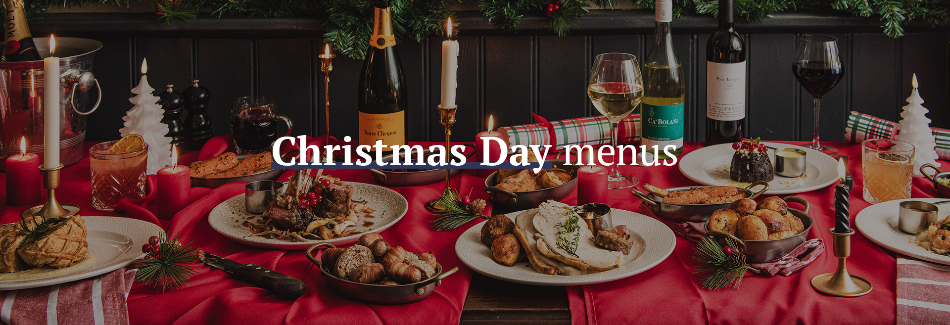Christmas Day Menu at The Hope & Bear
