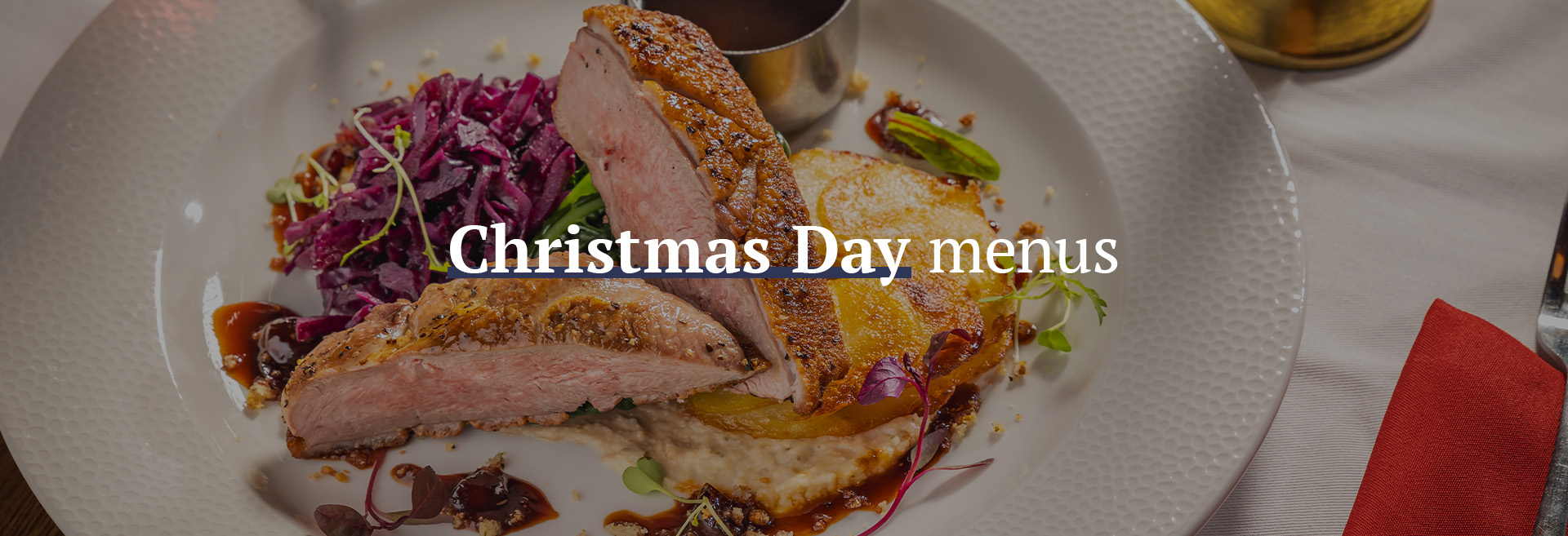 Christmas Day Menu at The Hope & Bear