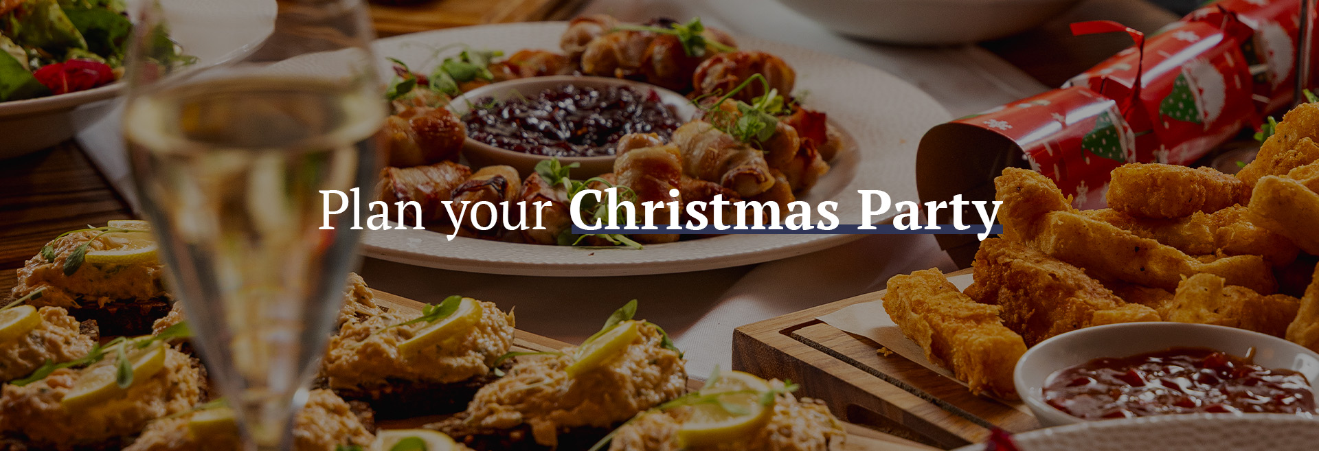 Christmas party at The Hope & Bear